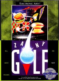 Box cover for Zany Golf on the Sega Nomad.