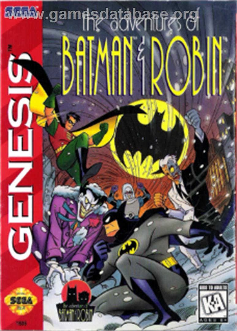 Adventures of Batman and Robin, The - Sega Nomad - Artwork - Box