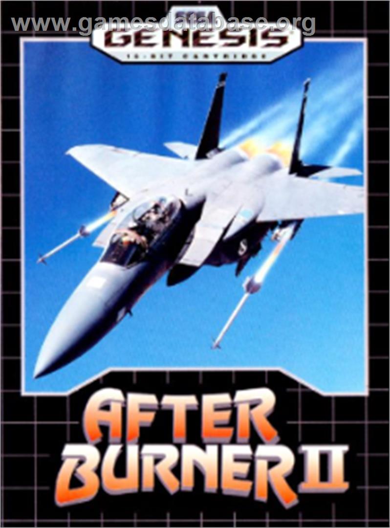 After Burner II - Sega Nomad - Artwork - Box