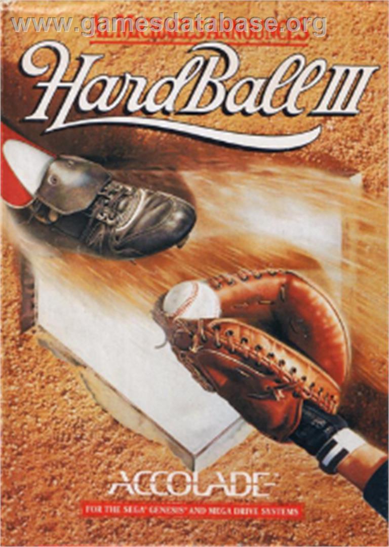 Al Michaels Announces Hardball 3 - Sega Nomad - Artwork - Box