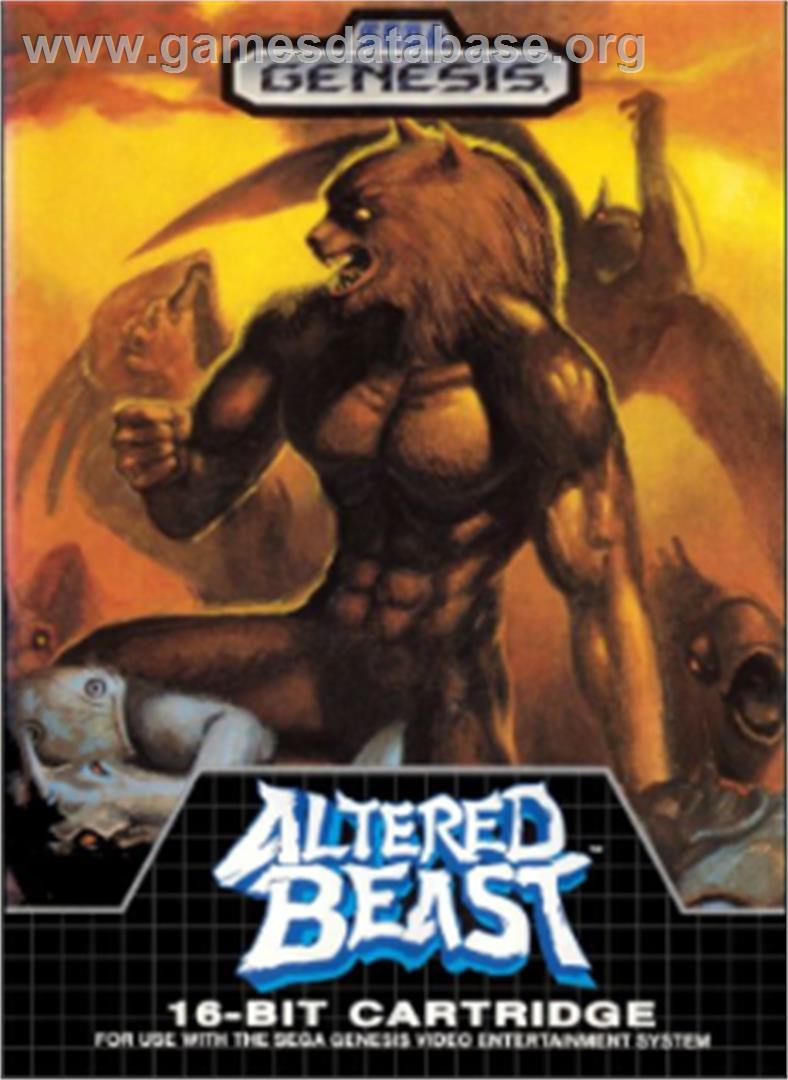 Altered Beast - Sega Nomad - Artwork - Box