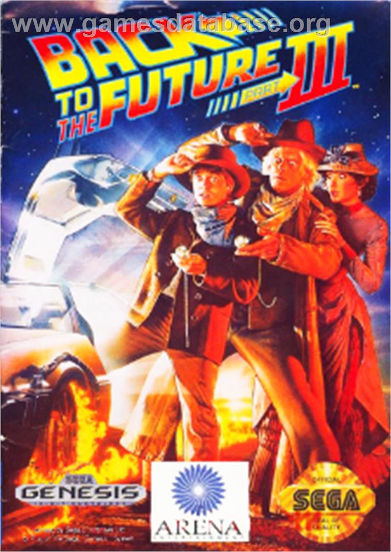 Back to the Future III - Sega Nomad - Artwork - Box