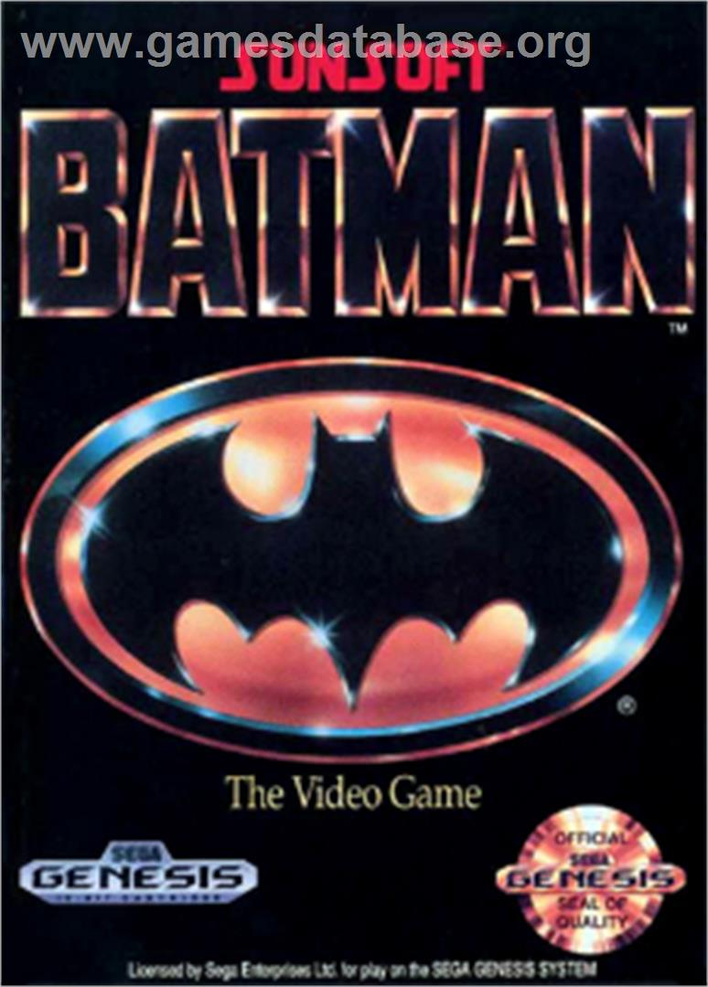 Batman - Sega Nomad - Artwork - Box