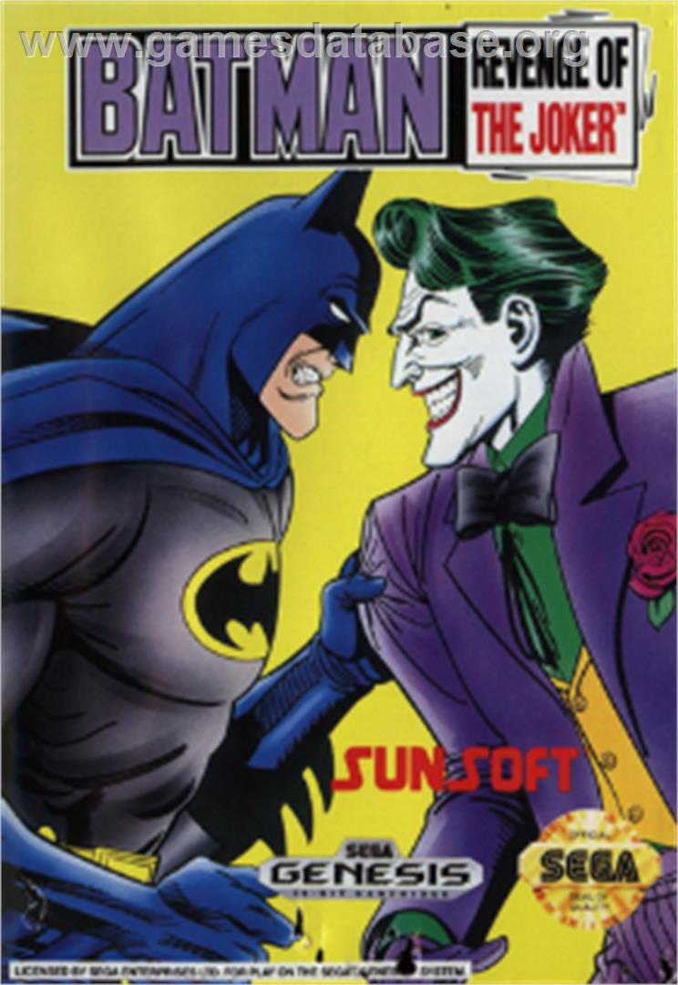 Batman - Revenge Of The Joker - Sega Nomad - Artwork - Box