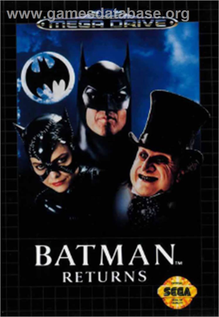 Batman Returns - Sega Nomad - Artwork - Box