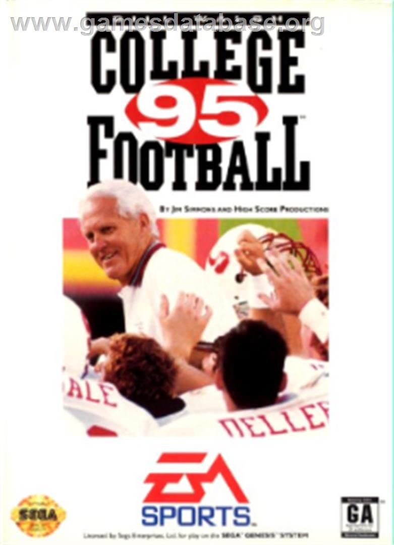 Bill Walsh College Football 95 - Sega Nomad - Artwork - Box