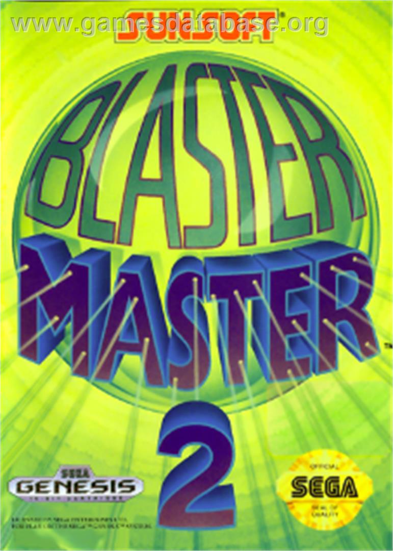 Blaster Master 2 - Sega Nomad - Artwork - Box
