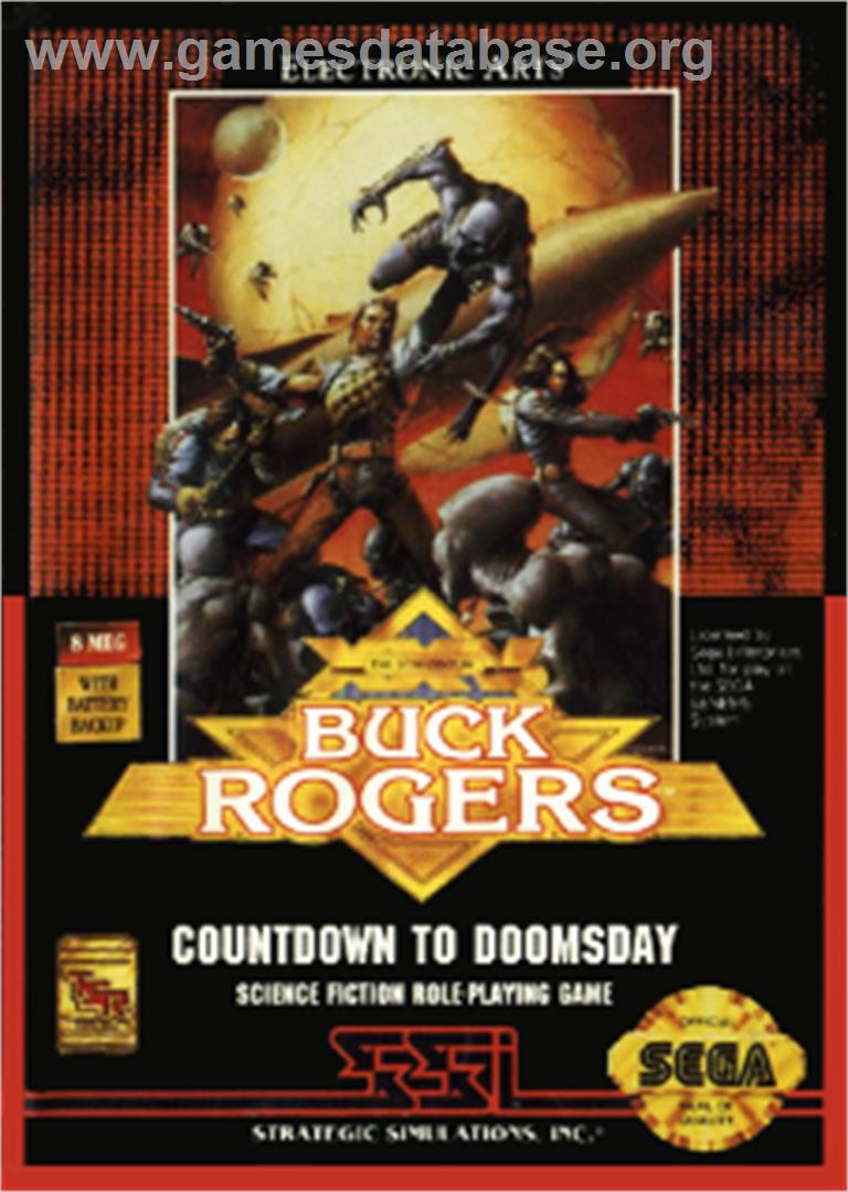 Buck Rogers - Countdown To Doomsday - Sega Nomad - Artwork - Box