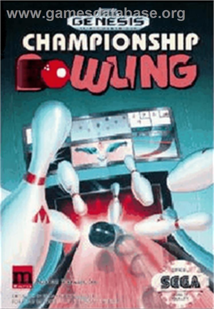 Championship Bowling - Sega Nomad - Artwork - Box