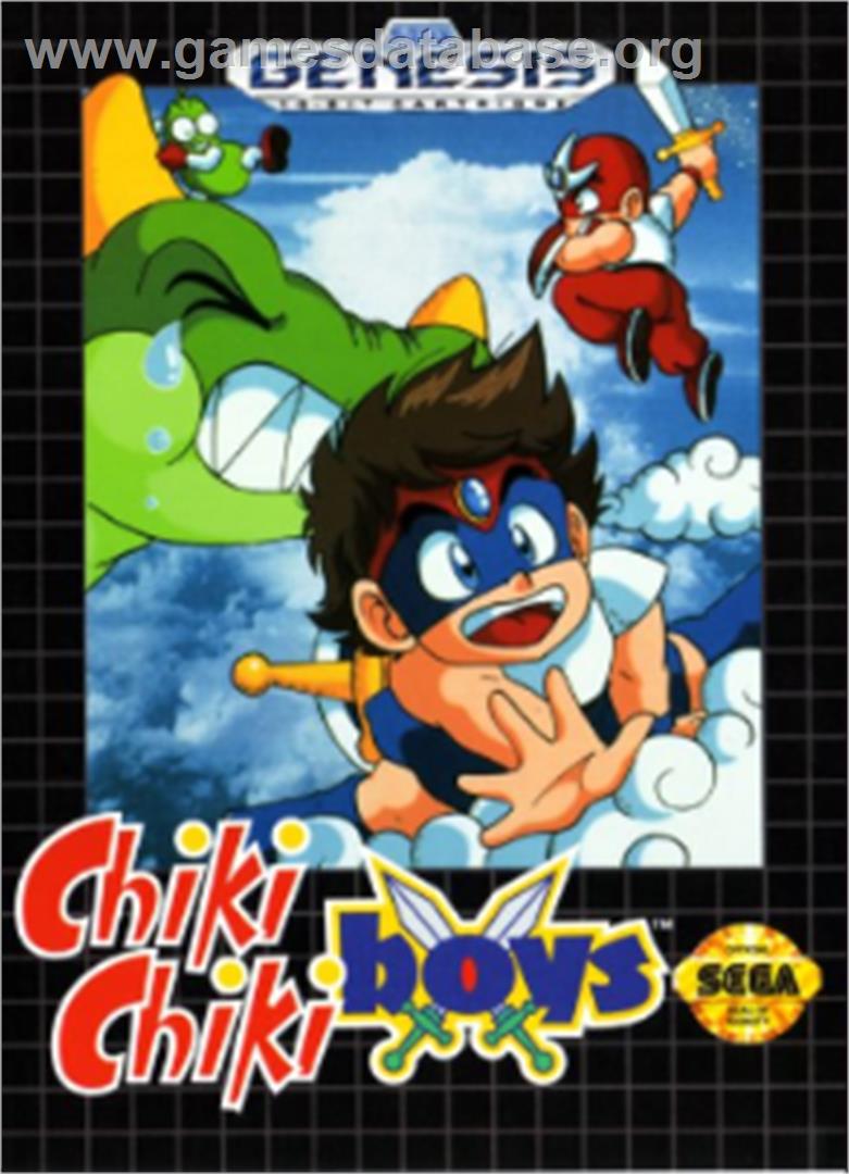 Chiki Chiki Boys - Sega Nomad - Artwork - Box