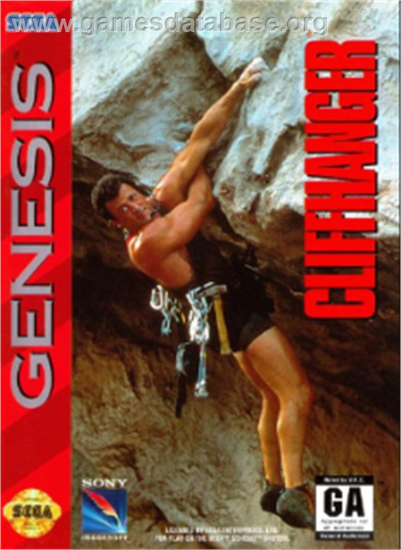 Cliffhanger - Sega Nomad - Artwork - Box