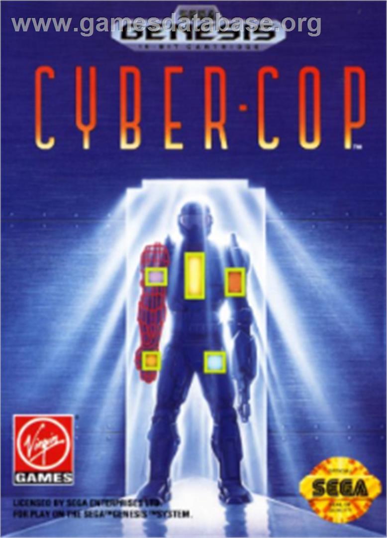 Cyber-Cop - Sega Nomad - Artwork - Box