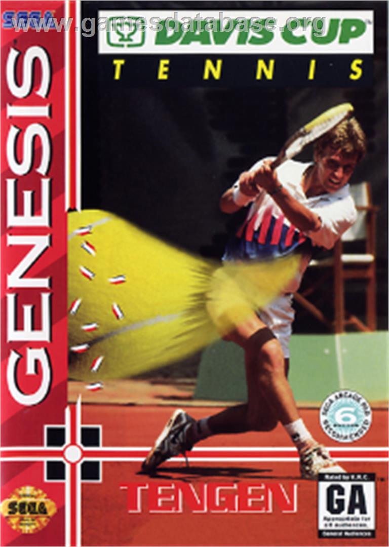 Davis Cup World Tour - Sega Nomad - Artwork - Box