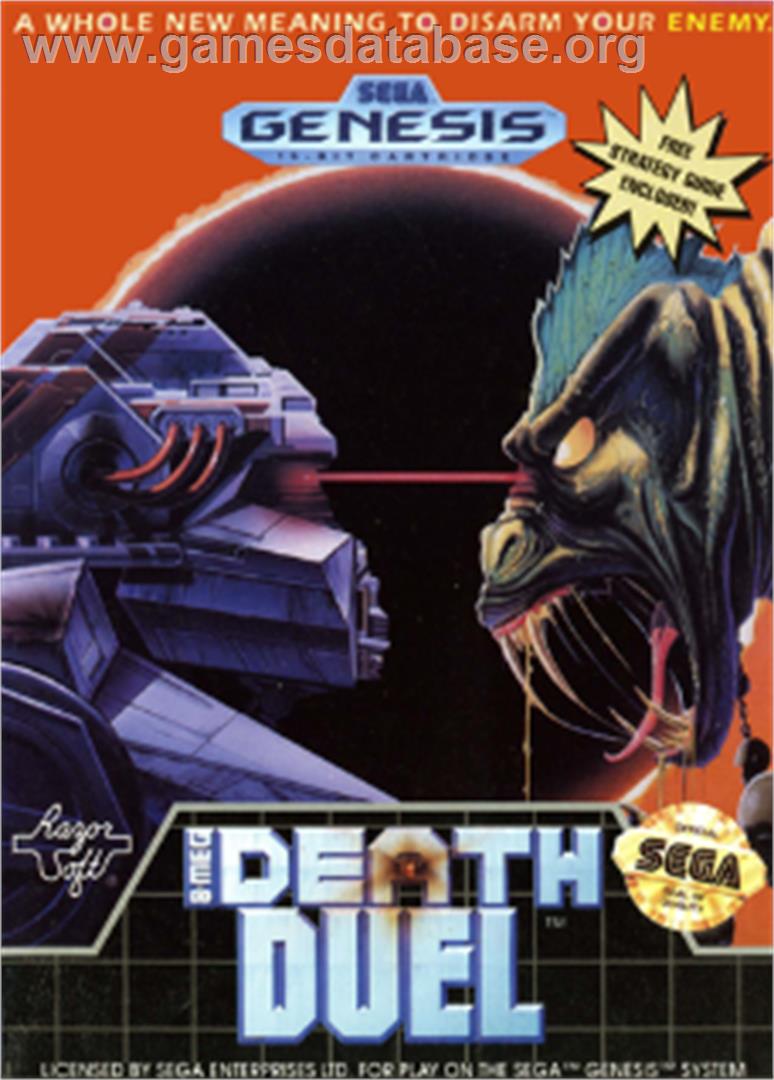 Death Duel - Sega Nomad - Artwork - Box