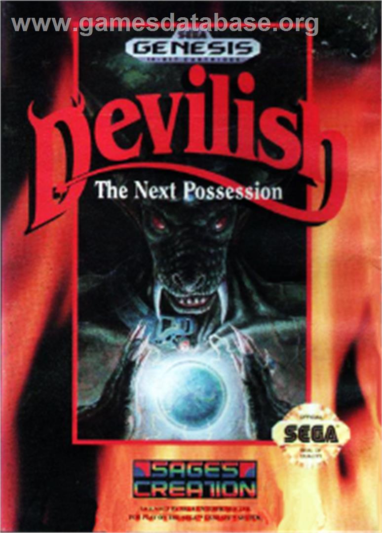Devilish - Sega Nomad - Artwork - Box