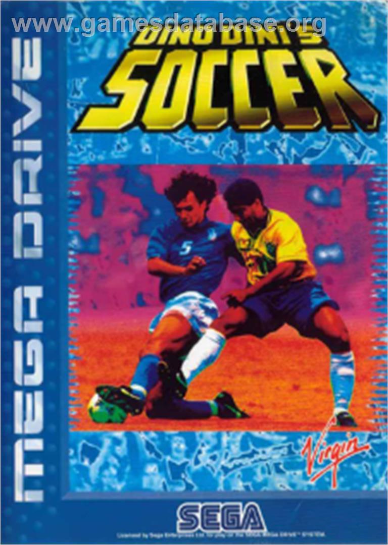 Dino Dini's Soccer - Sega Nomad - Artwork - Box