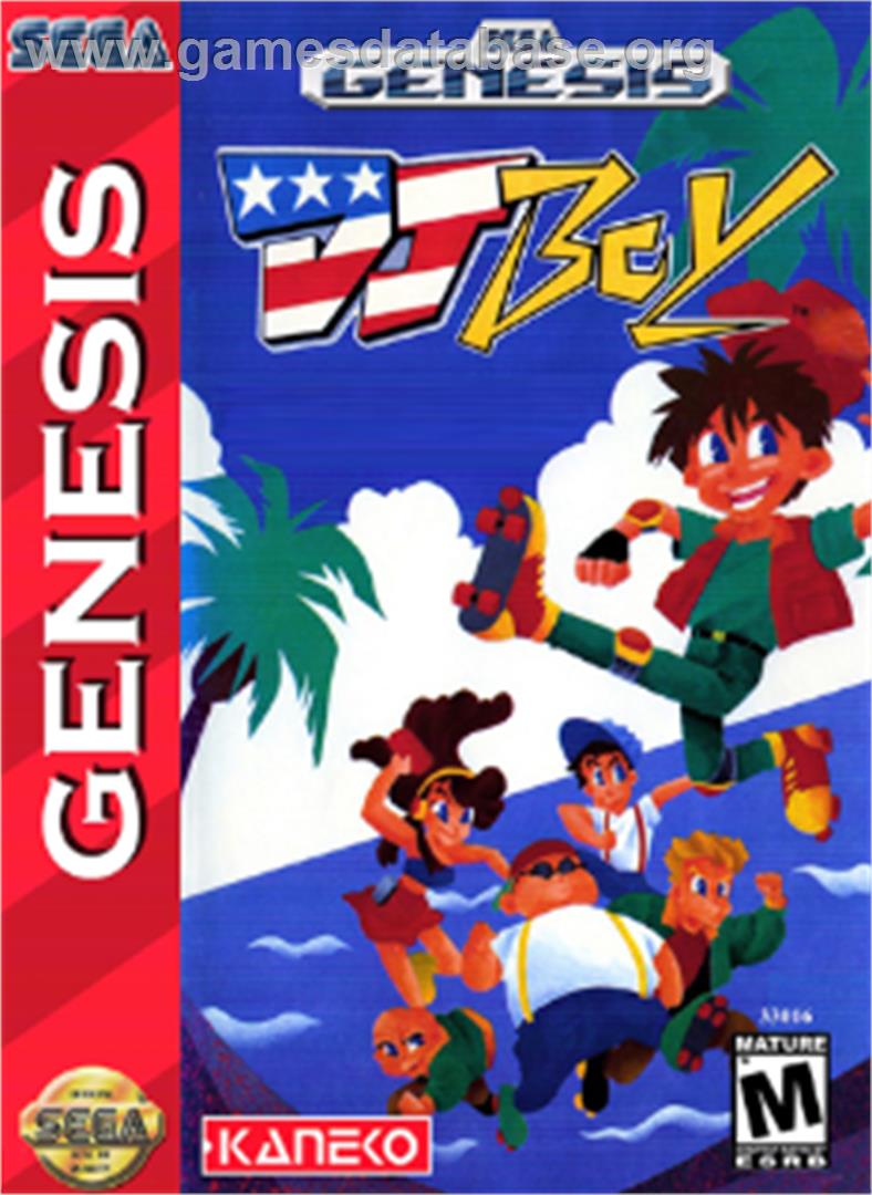 Dj Boy - Sega Nomad - Artwork - Box