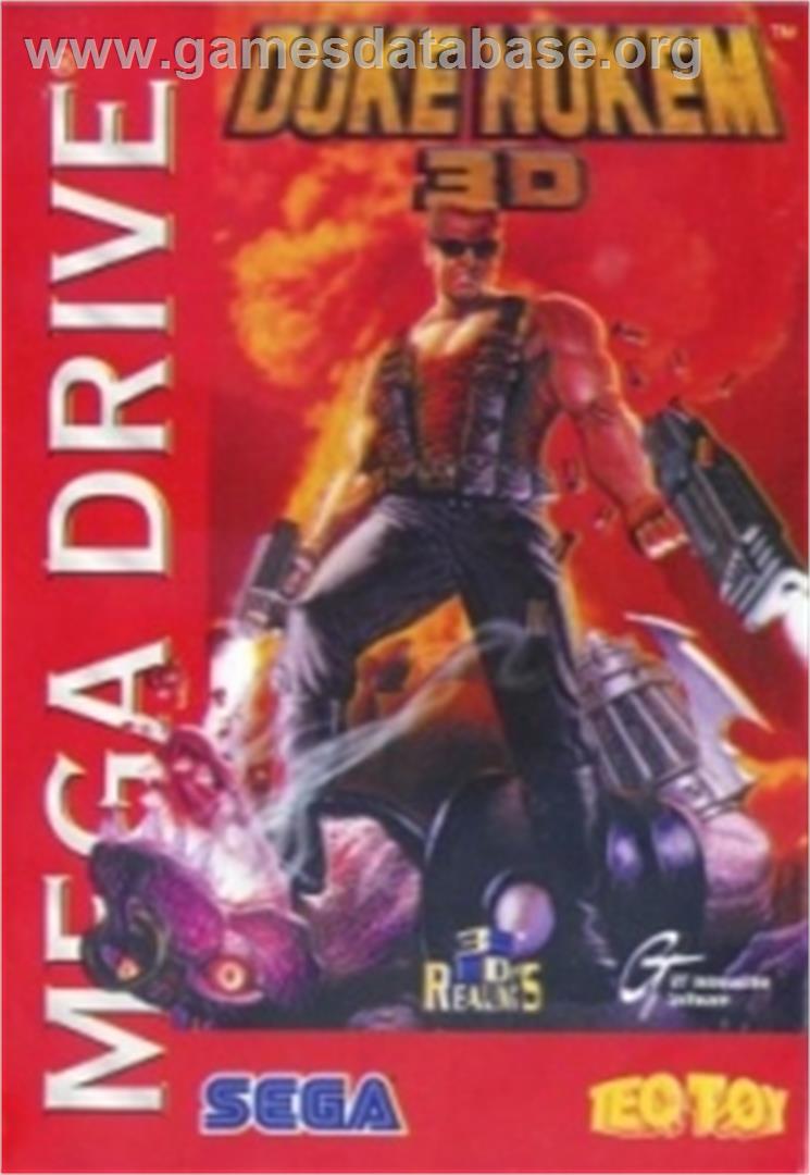 Duke Nukem 3D - Sega Nomad - Artwork - Box