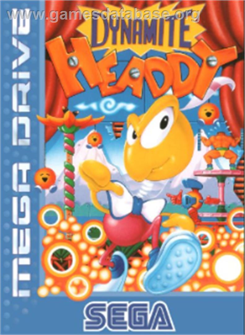 Dynamite Headdy - Sega Nomad - Artwork - Box