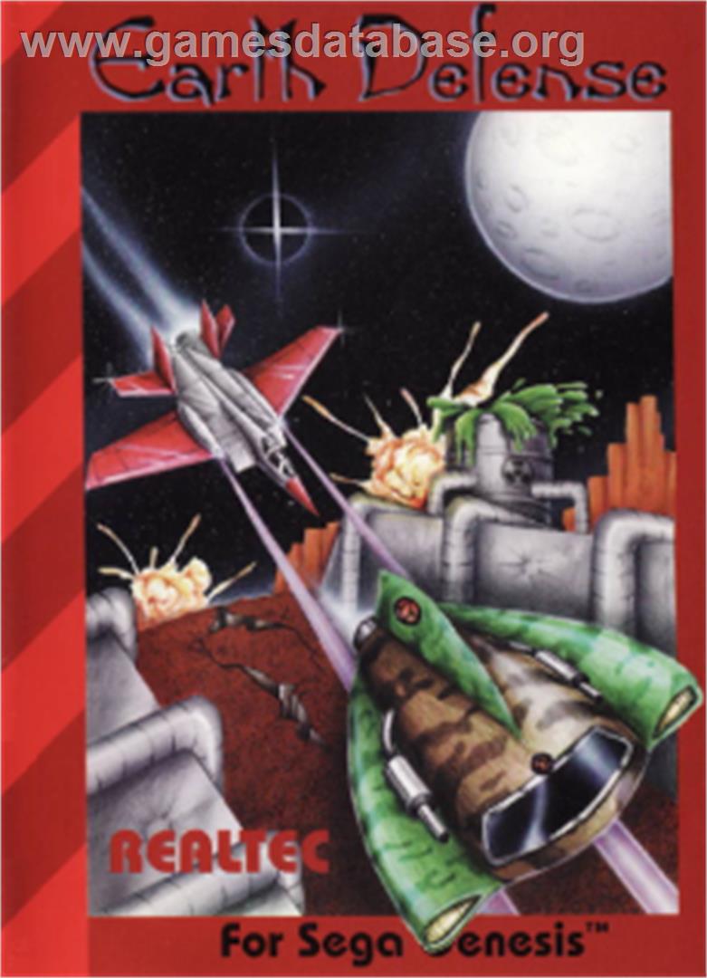 Earth Defense - Sega Nomad - Artwork - Box