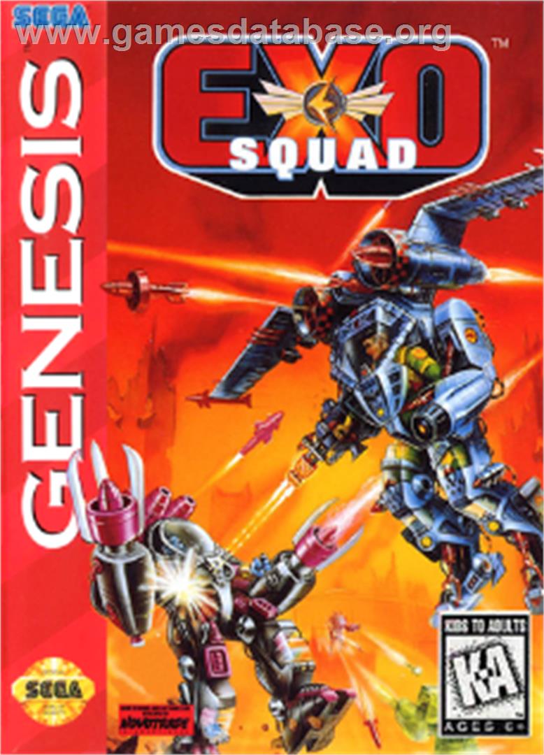 Exo Squad - Sega Nomad - Artwork - Box