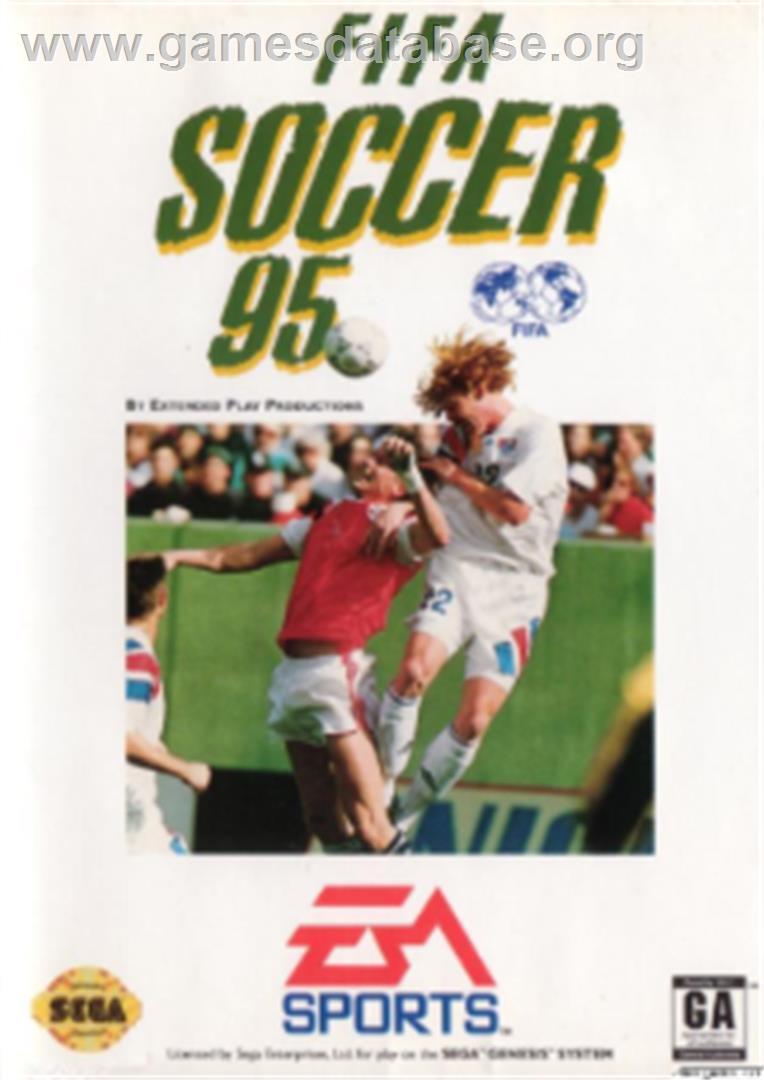 FIFA 95 - Sega Nomad - Artwork - Box