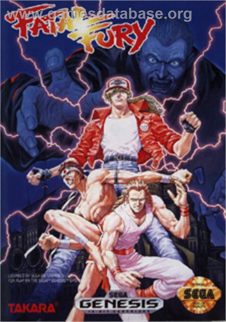 Fatal Fury - King of Fighters / Garou Densetsu - shukumei no tatakai - Sega Nomad - Artwork - Box