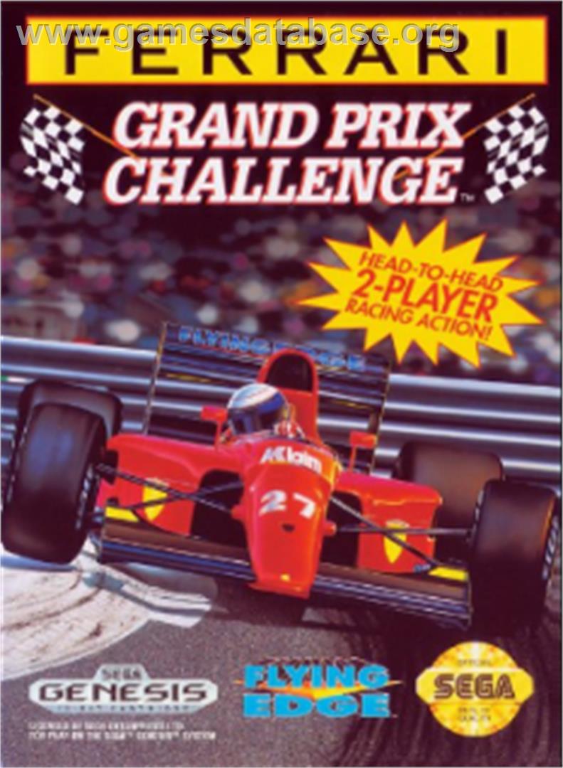 Ferrari Grand Prix Challenge - Sega Nomad - Artwork - Box