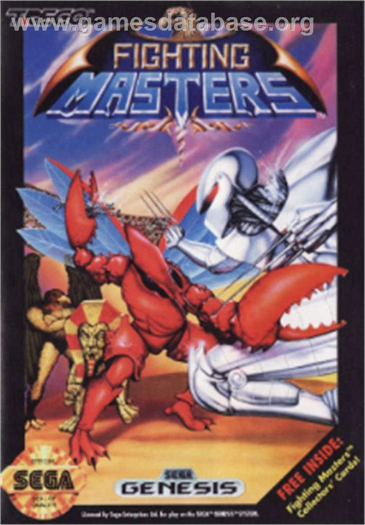 Fighting Masters - Sega Nomad - Artwork - Box