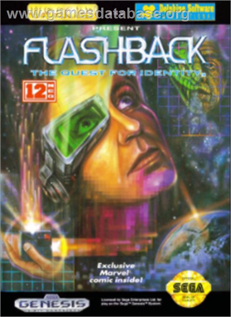 Flashback - Sega Nomad - Artwork - Box