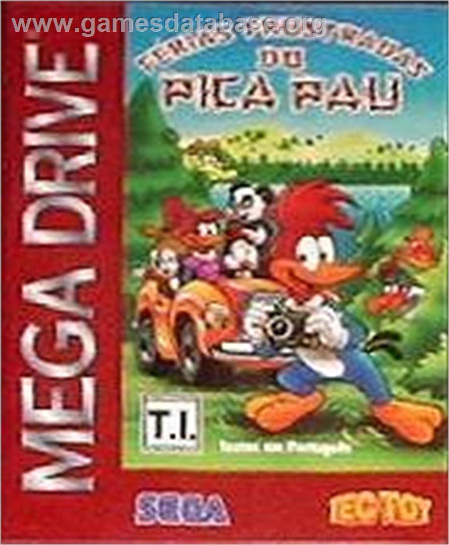 Férias Frustradas do Pica-Pau - Sega Nomad - Artwork - Box