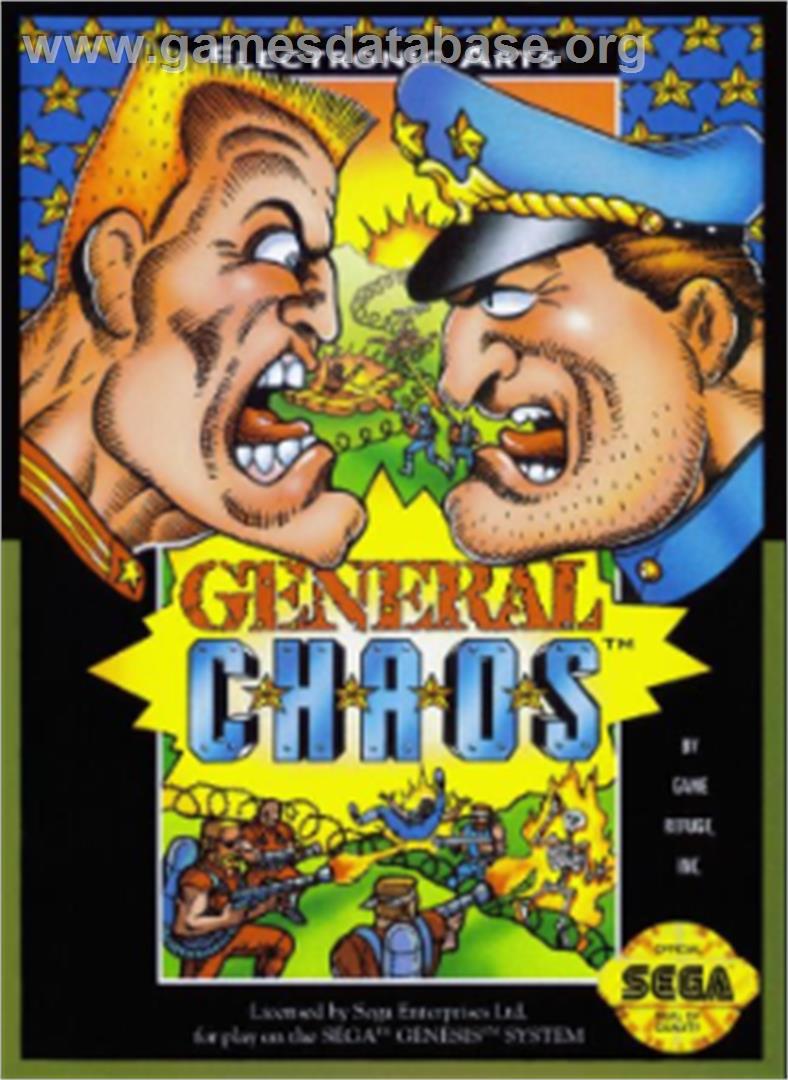 General Chaos - Sega Nomad - Artwork - Box