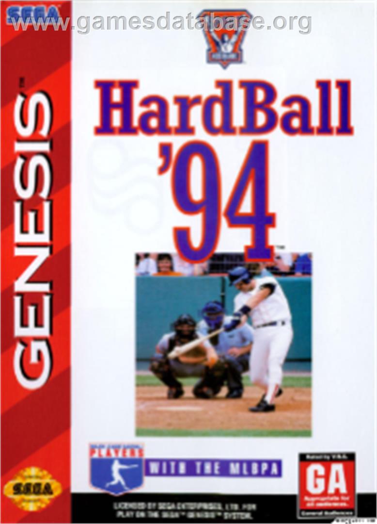 Hardball '94 - Sega Nomad - Artwork - Box