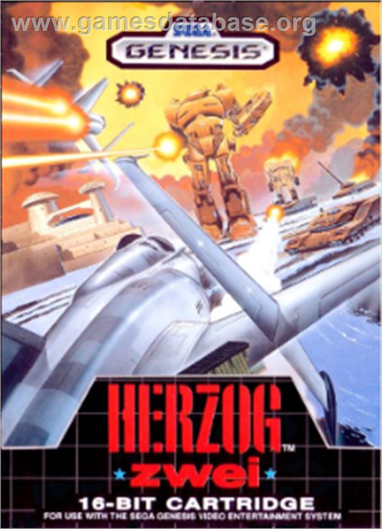 Herzog Zwei - Sega Nomad - Artwork - Box