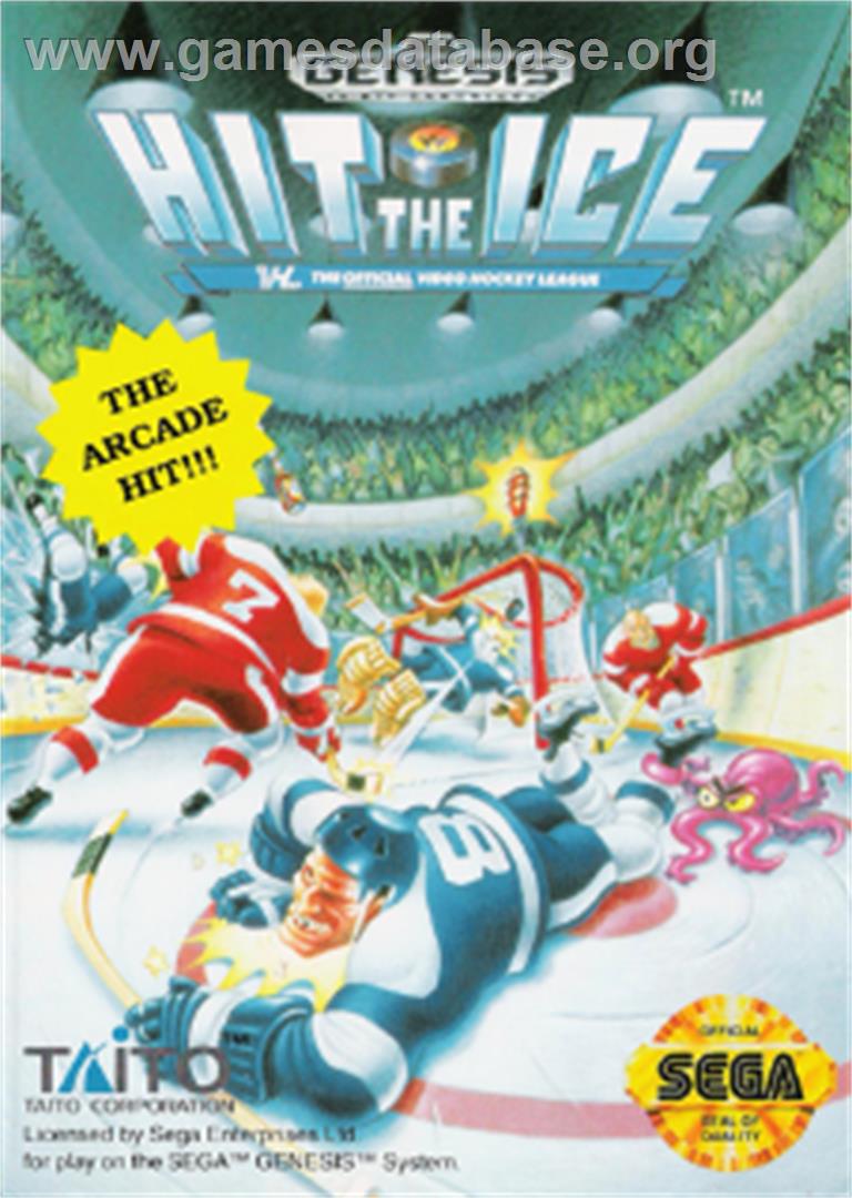 Hit The Ice - Sega Nomad - Artwork - Box