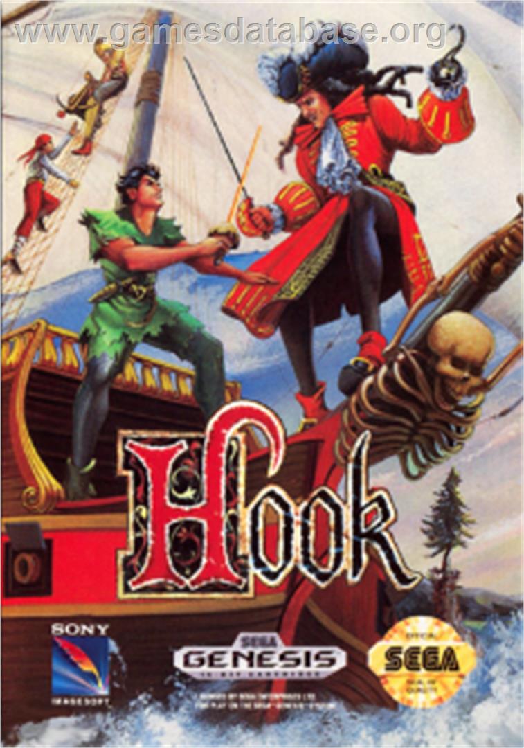 Hook - Sega Nomad - Artwork - Box