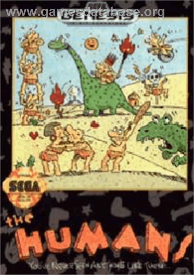 Humans, The - Sega Nomad - Artwork - Box