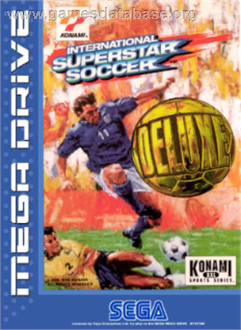 International Superstar Soccer Deluxe - Sega Nomad - Artwork - Box