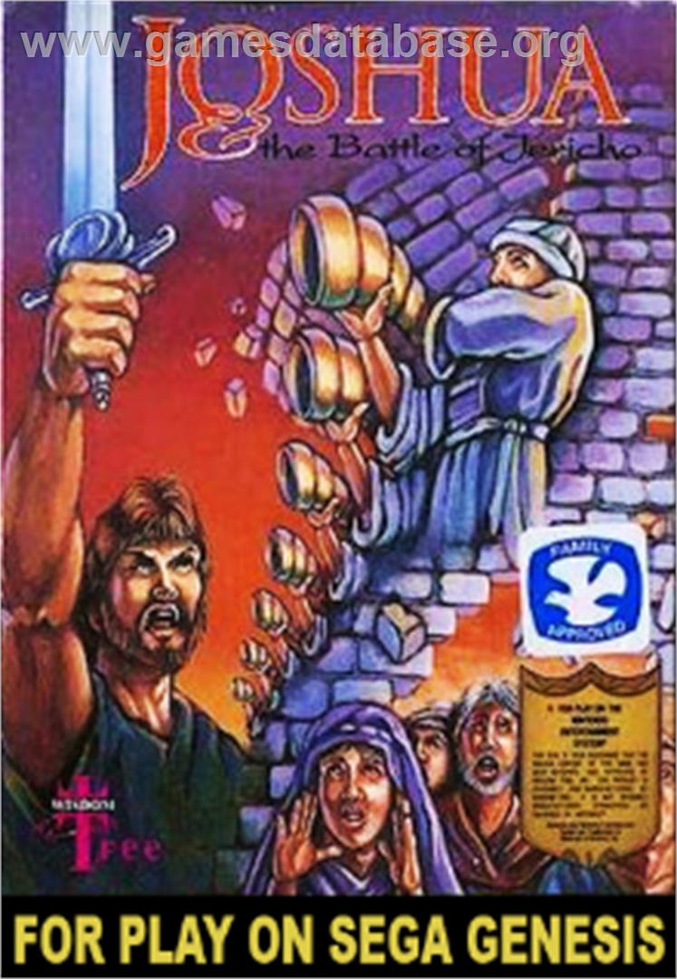Joshua & the Battle of Jericho - Sega Nomad - Artwork - Box
