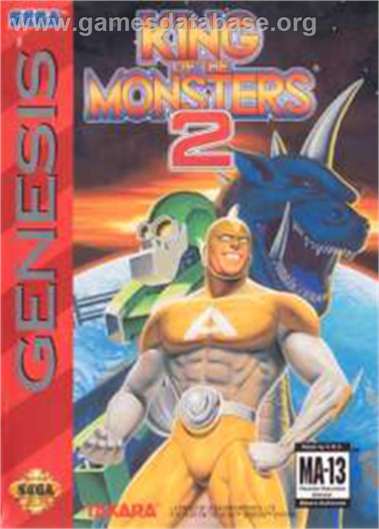 King Of The Monsters 2 - Sega Nomad - Artwork - Box