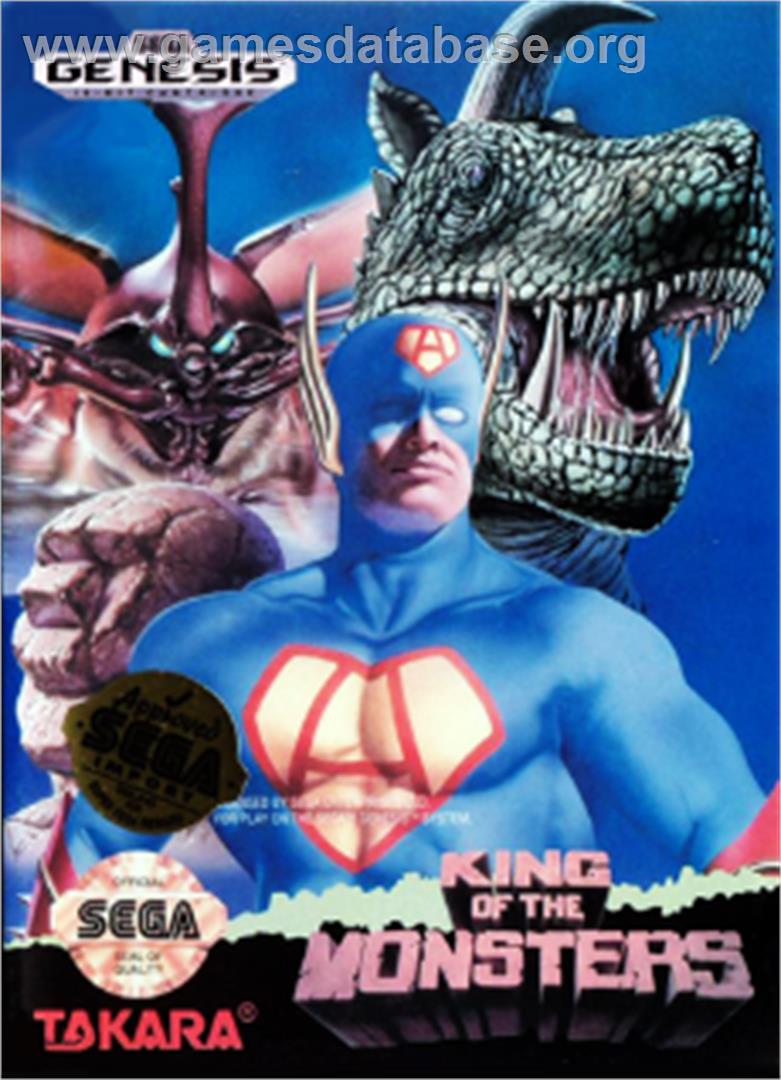 King of the Monsters - Sega Nomad - Artwork - Box