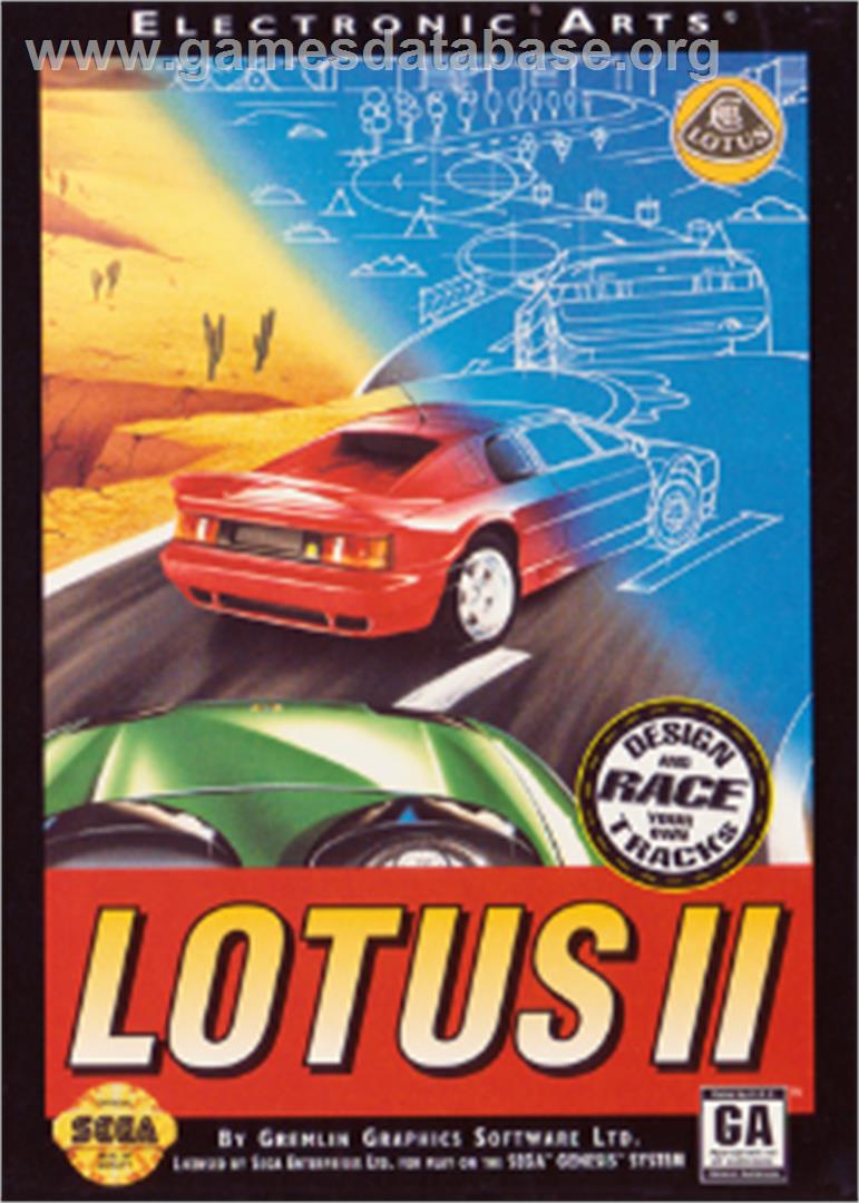 Lotus 2 - Recs - Sega Nomad - Artwork - Box
