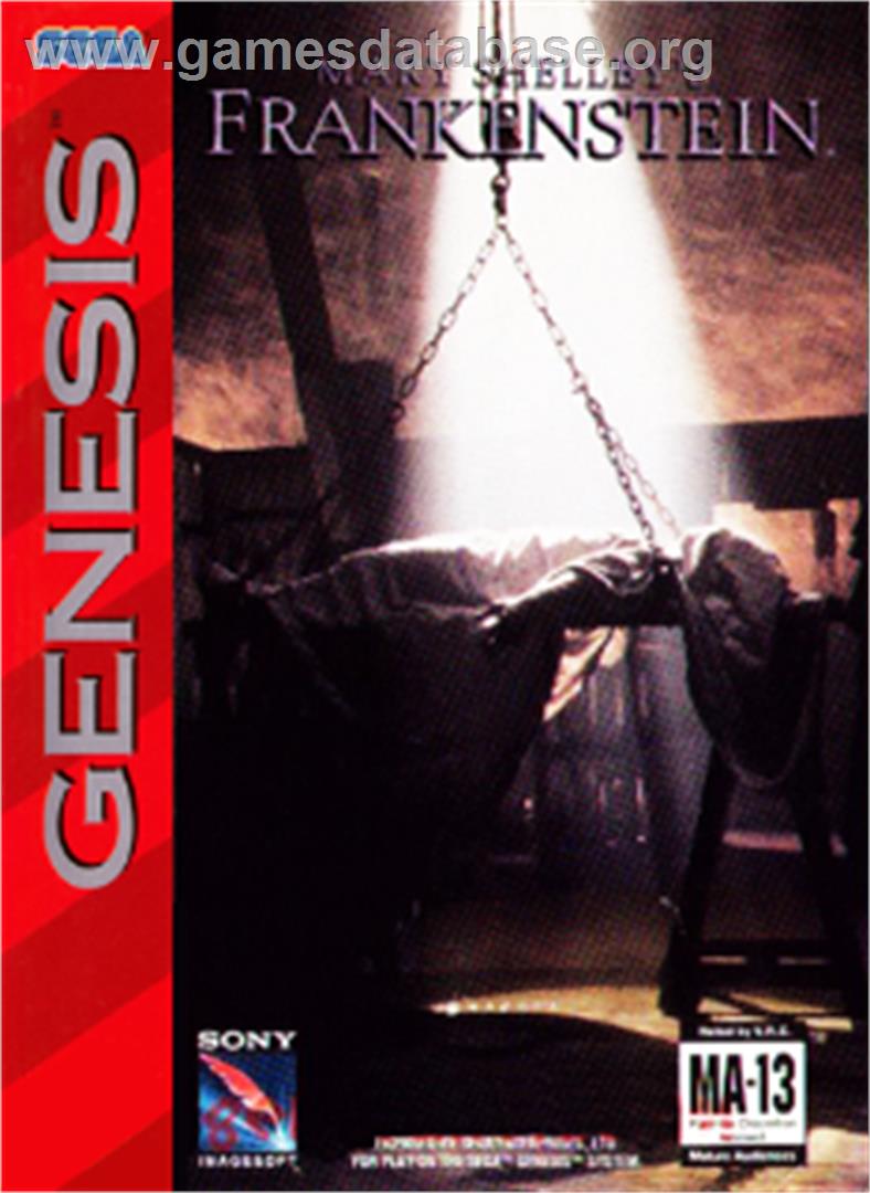 Mary Shelley's Frankenstein - Sega Nomad - Artwork - Box