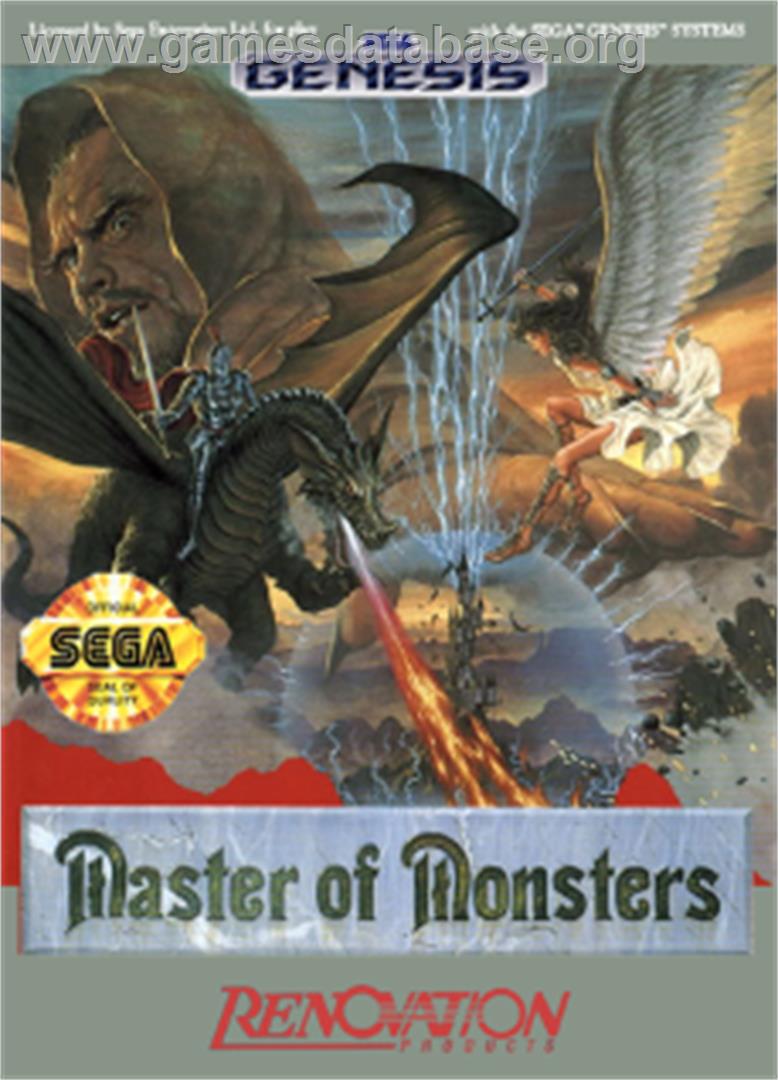 Master Of Monsters - Sega Nomad - Artwork - Box