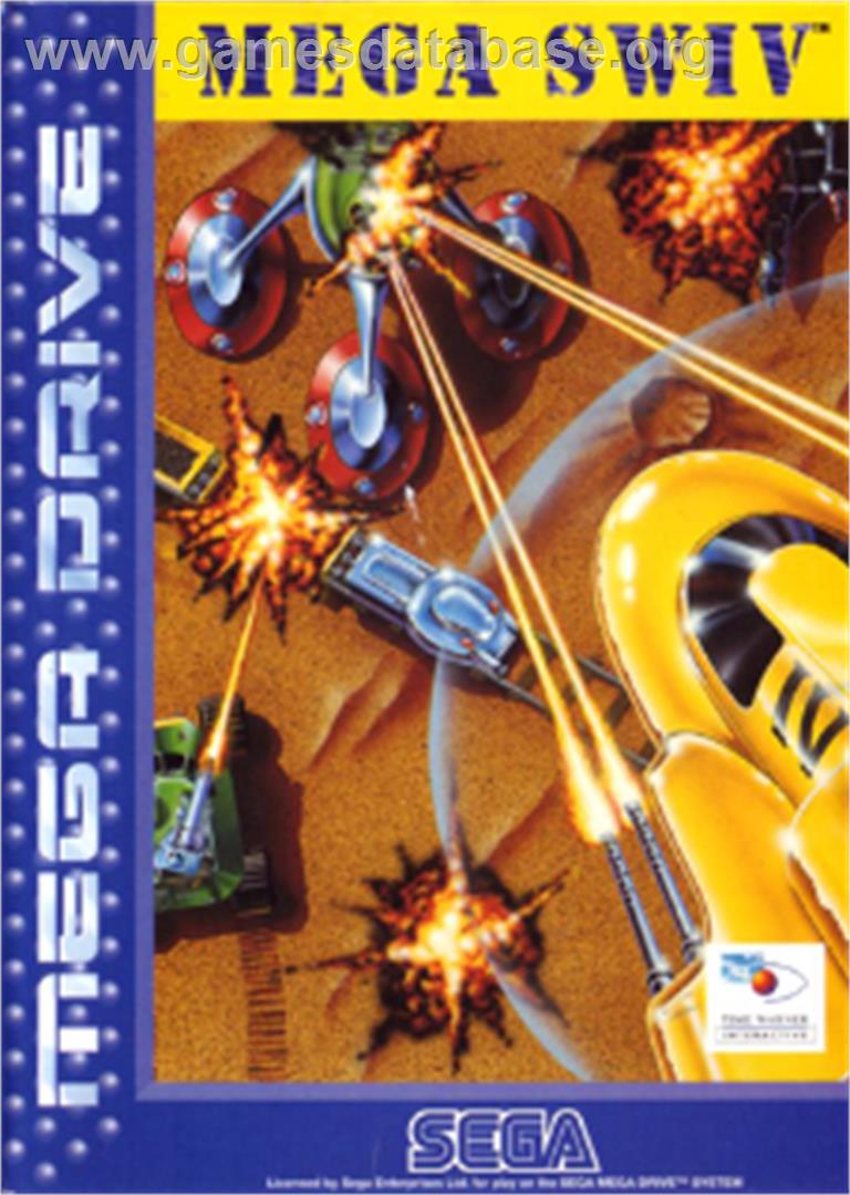 Mega Swiv - Sega Nomad - Artwork - Box