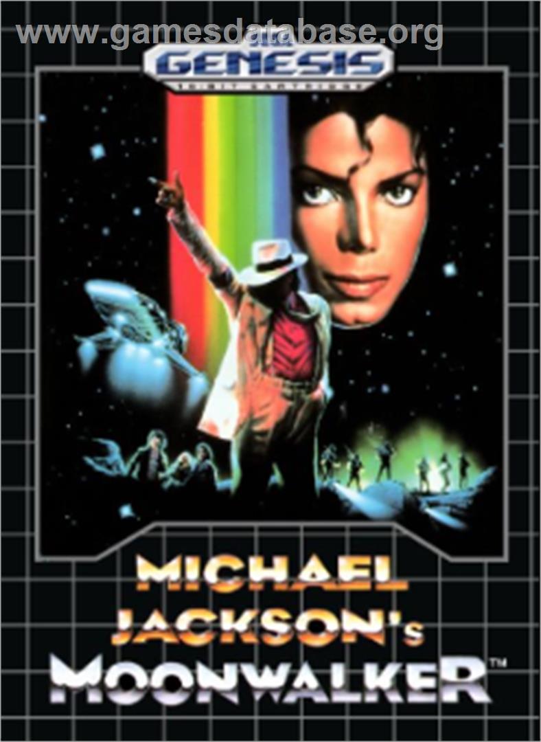 Michael Jackson's Moonwalker - Sega Nomad - Artwork - Box