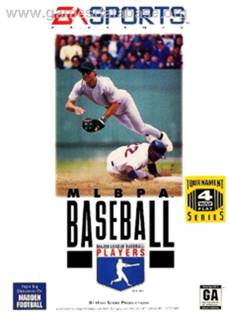 Mlbpa Baseball - Sega Nomad - Artwork - Box