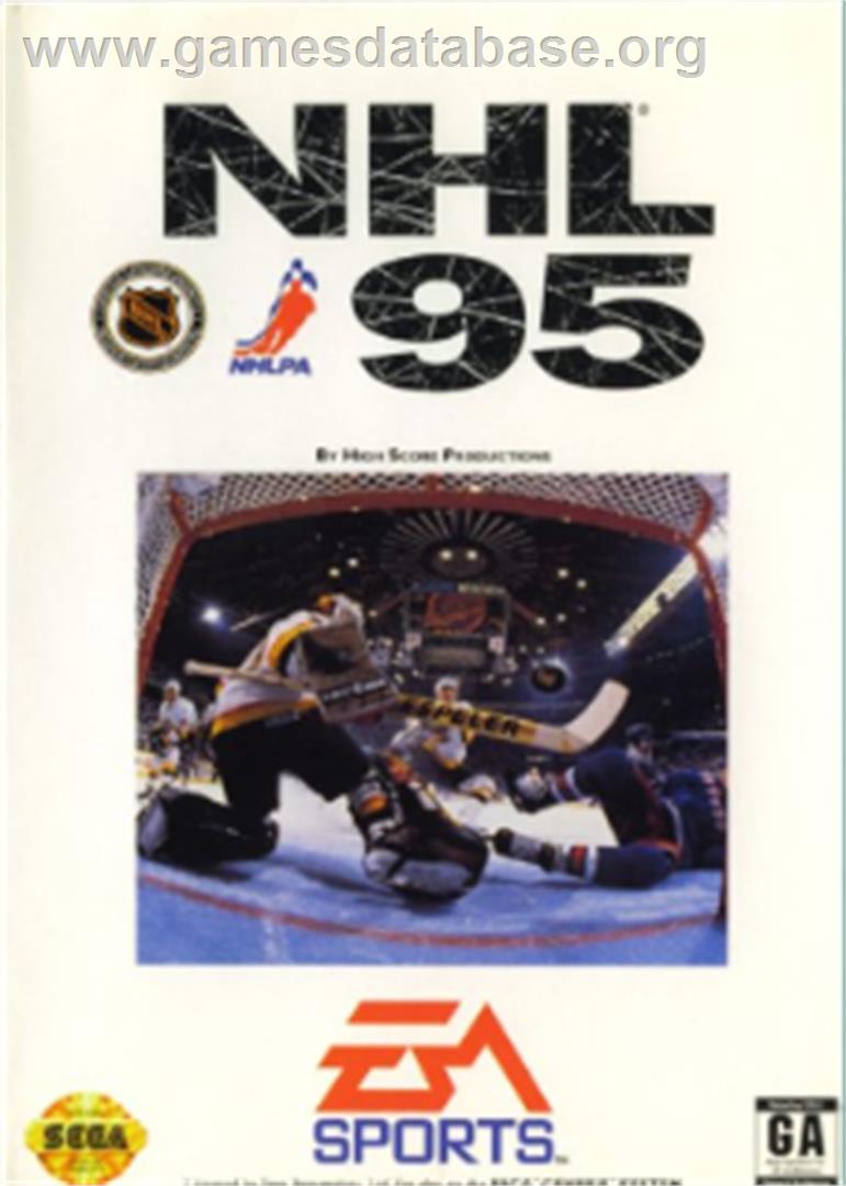 Nhl 95 - Sega Nomad - Artwork - Box