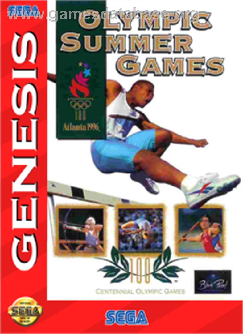 Olympic Summer Games - Sega Nomad - Artwork - Box