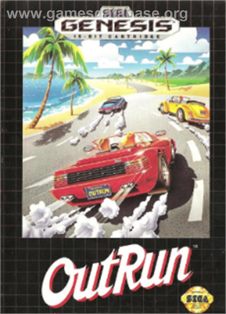 Out Run - Sega Nomad - Artwork - Box